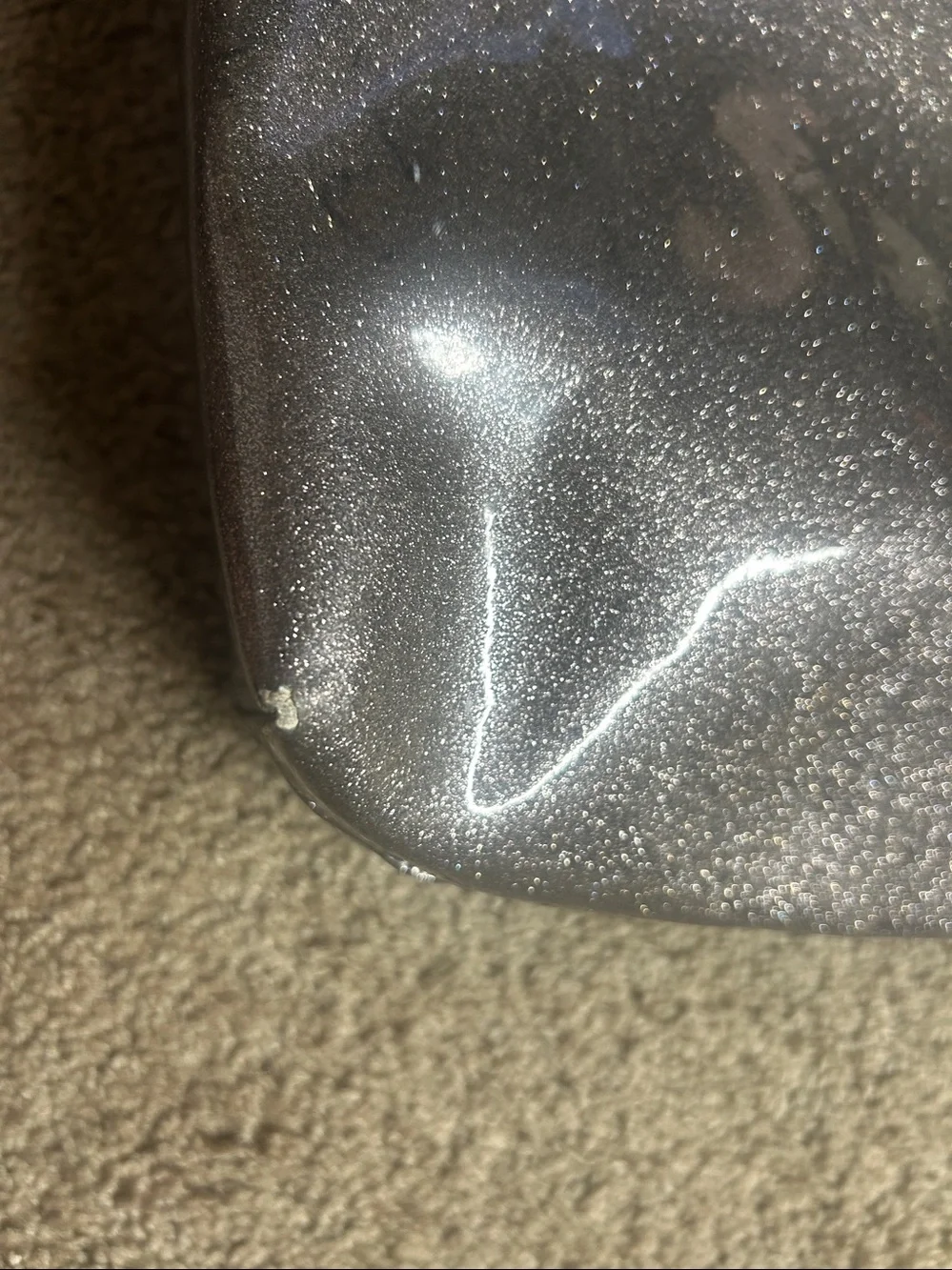 Kate Spade Sparkle Bow Tote Bag in Silver glitter tote
